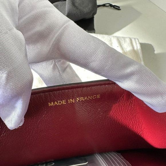 CHANEL BAG: Series 5 small classic double flap lambskin with GHW. - Picture 9 of 9